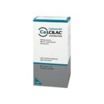 Calcilac® chewable tablets. Active ingredient: 500 mg calcium