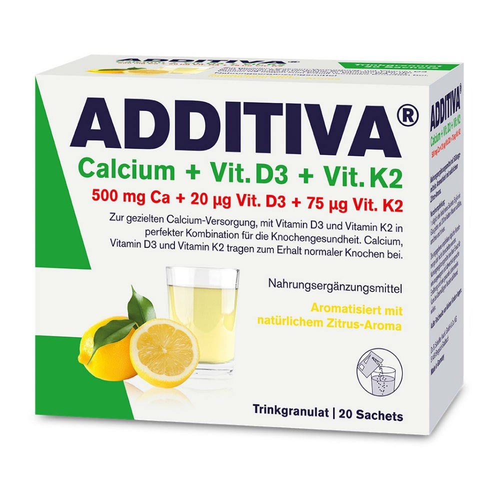 calcium d3 k2 20 A trio of vital substances contributes to bone health.