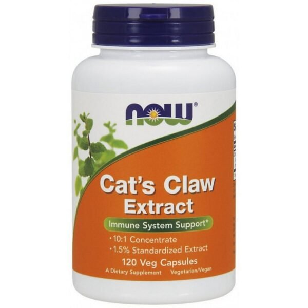 Cat's claw is a natural extract from the highest quality inner bark of the Uncaria tomentosa plant - a fascinating discovery in the field of herbs from the Peruvian rainforest.