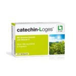Dietary supplement with green tea extract and vitamin C.