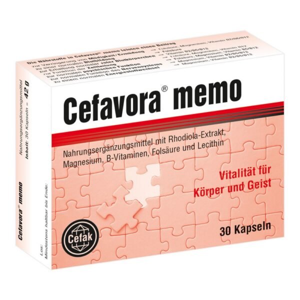 Food supplements Cefavora Memo