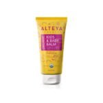 Protective baby balm with chamomile oil and shea butter relieves skin irritation