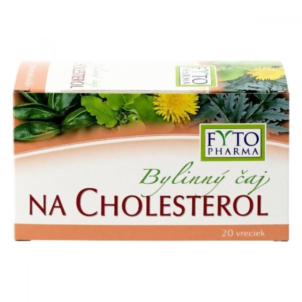 Herbal tea suitable for increased levels of fats in the blood. Tea contains a mixture of herbs that have a beneficial effect on elevated levels of fats