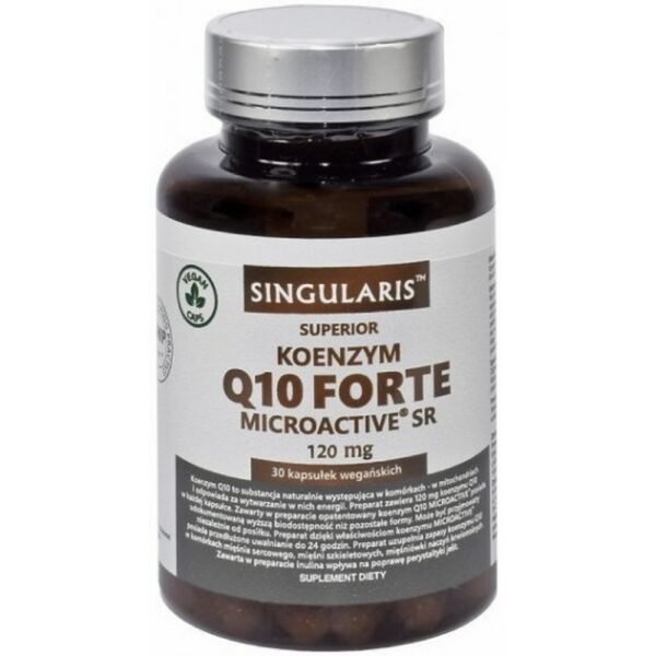 Coenzyme Q10 is a substance that occurs naturally in cells - in the mitochondria and is responsible for the production of energy in them. The preparation contains 120 mg of coenzyme Q10 in each capsule. The preparation replenishes the reserves of coenzyme Q10 in the cells of the heart muscle