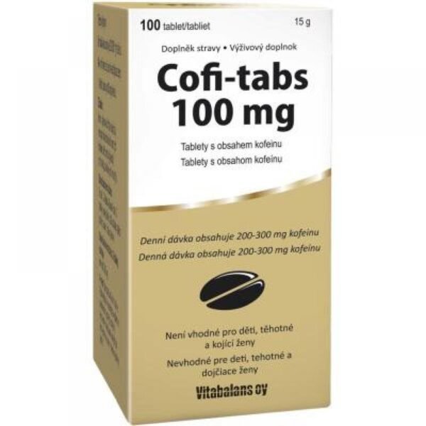 COFI TABs are suitable for the diet regimen.