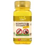 Repellent in tablet form with an increased amount of vitamin B1 against mosquitoes and ticks.