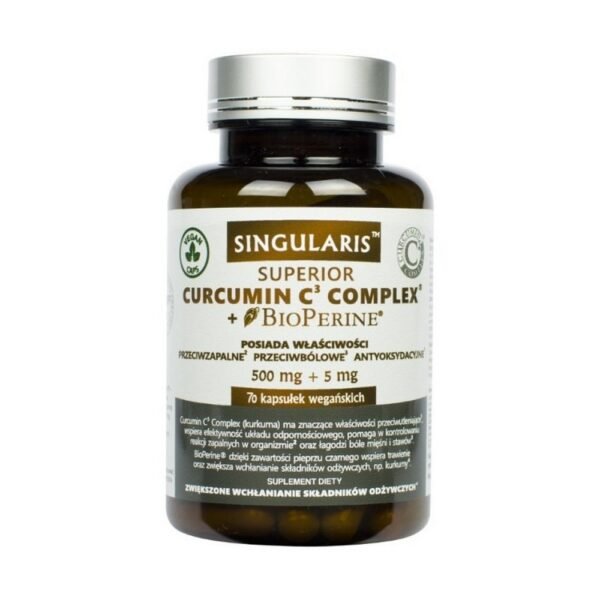 CURCUMIN C3 COMPLEX ® + BIOPERINEⓇ is an innovative dietary supplement