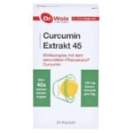 Food supplements Curcumin Extrakt 45
