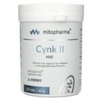 Dietary supplement containing bivalent zinc MSE - natural divalent zinc associated with the microalgae spirulina platensis. Zinc bound to the protein found in the microalga spirulina platensis perfectly accumulates in the body and is not excreted prematurely
