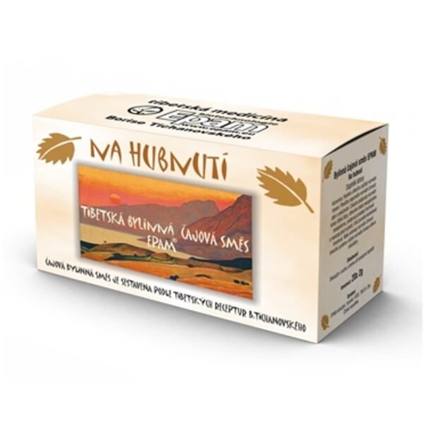 Tibetan herbal mixture EPAM for weight loss. It is only a food supplement, dosage according to the information on the tea box