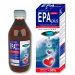 EPAplus is made from a mixture of quality vegetable oil and an increased proportion of sea fish oil. The mixture contains Vitamin D and is supplemented with Beta Carotene and Vitamin E.
