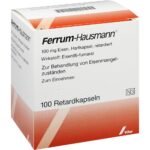 FERRUM HAUSMANN sustained release caps.