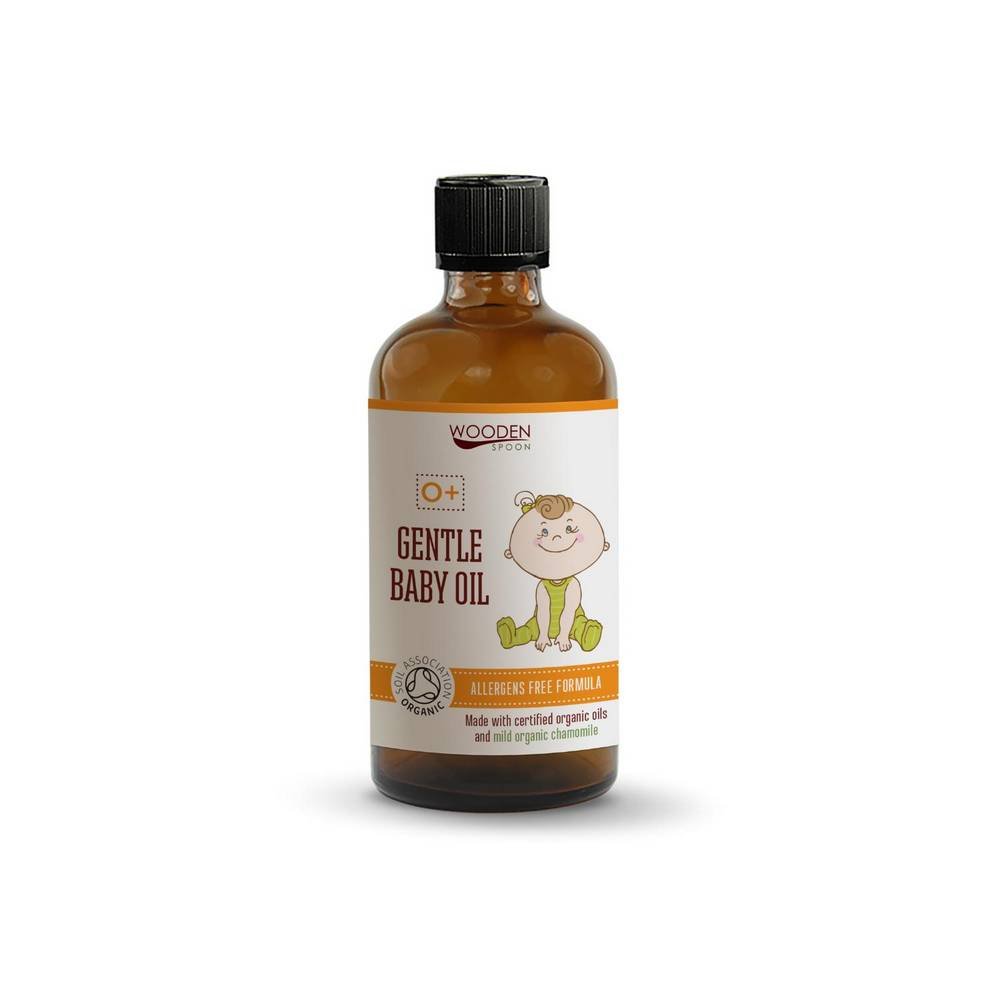 fine children s oil 100 ml Gentle Chamomile Oil is a combination of organic plant oils that can be used to lubricate your baby's entire skin.