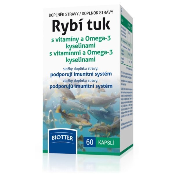 The product contains fish oil , which is rich in vitamins A and D and Omega-3 acids.