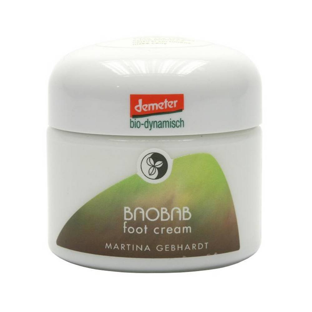 foot cream baobab 50 ml The caring foot cream nourishes dry