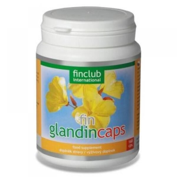 Glandincaps contains oil obtained from evening primrose (Oenothera biennis). It is enriched with vitamin E