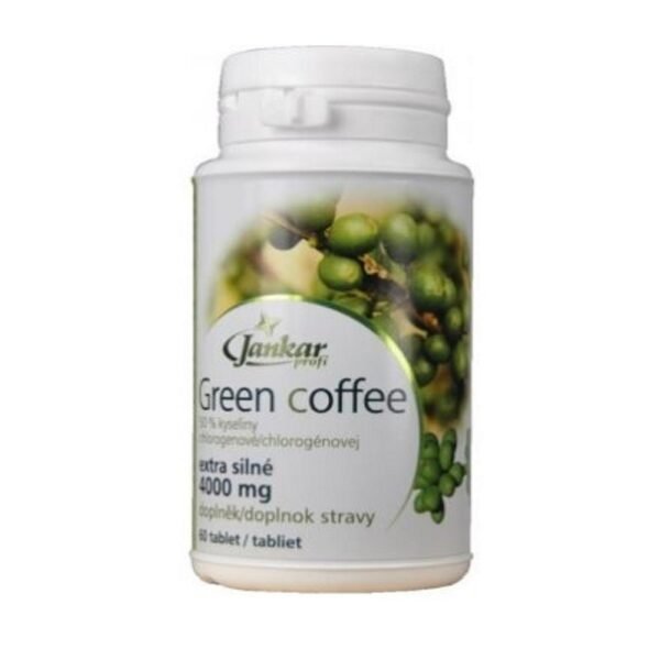 Extra strong green coffee supports weight reduction, vitality, detoxification, defecation, cholesterol and immunity .