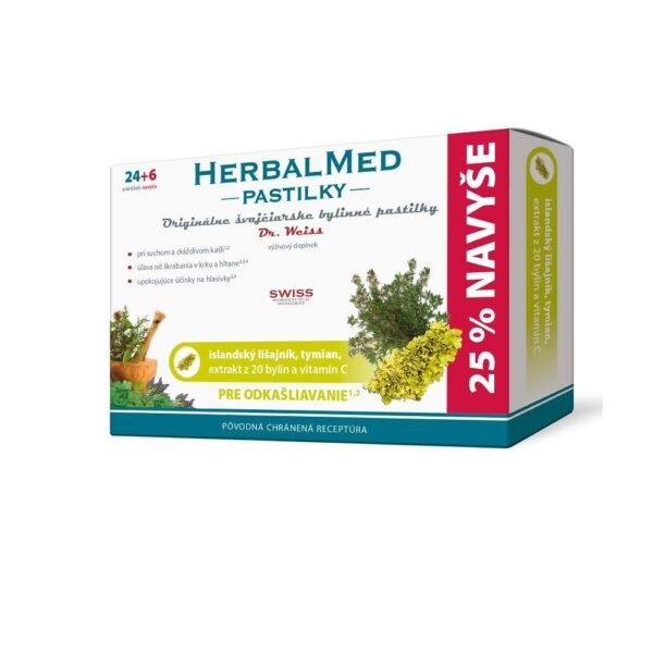 HERBALMED® lozenges Dr. Weiss - Original Swiss herbal lozenges are made according to the original recipe in Switzerland.