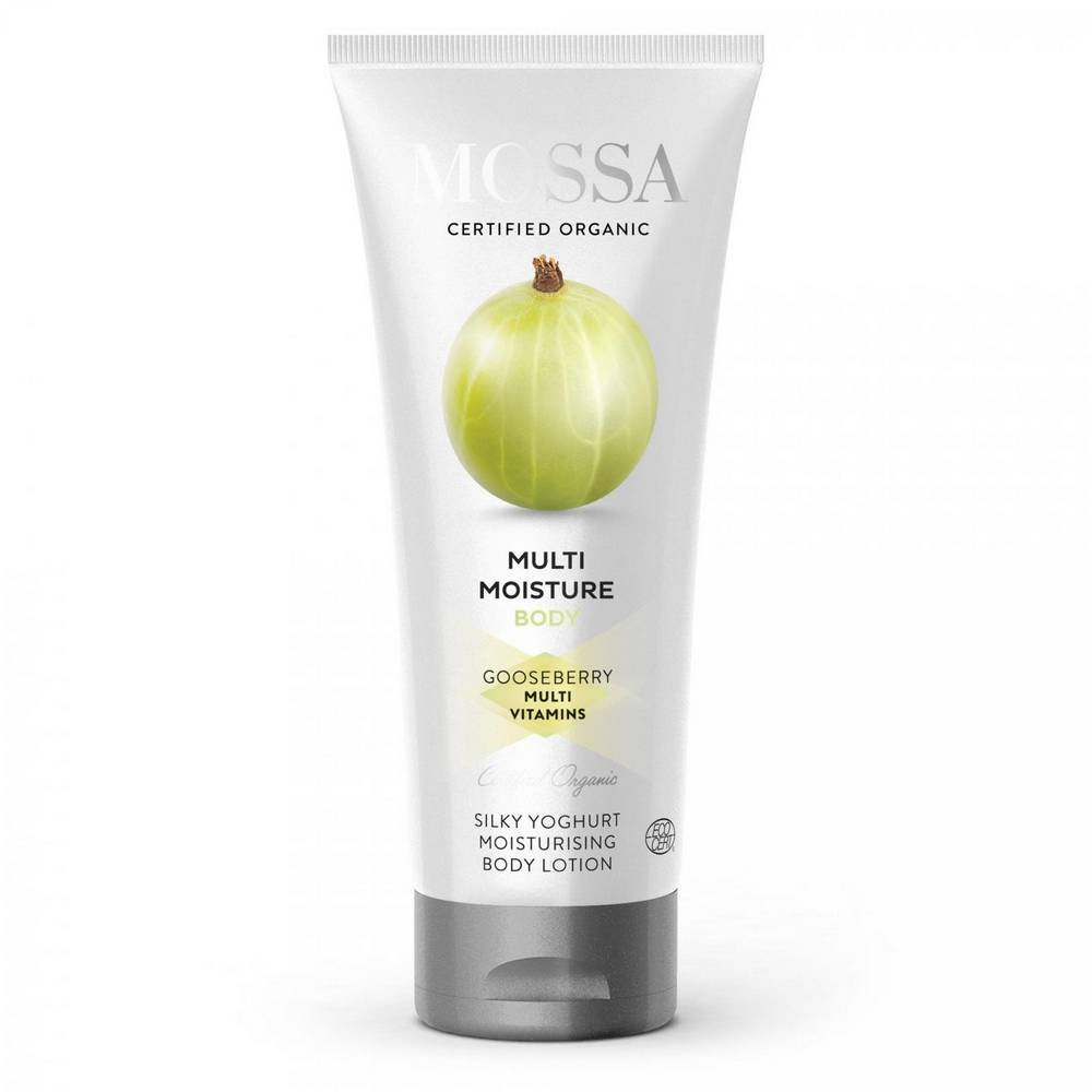 hydrating body milk 200 ml The moisturizing body lotion leaves the skin velvety soft thanks to the combination of rose water and gooseberry extracts.
