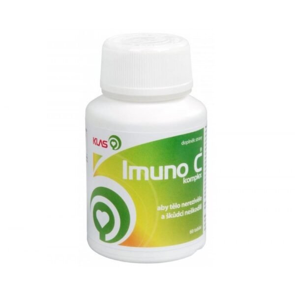 The Immuno C complex contains a unique form of vitamin C with a prolonged release into the body for up to 8 hours.