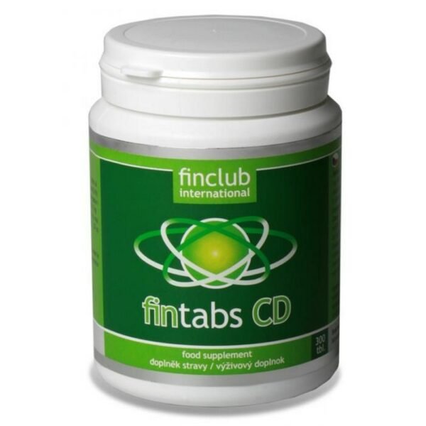 The Fintabs CD dietary supplement is a source of calcium