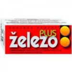 Iron plus contributes to the normal production of red blood cells and hemoglobin
