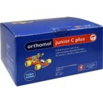 Orthomol junior C plus - это пищевая добавка для детей с сахаром и подсластителями. С витамином С, витамином D и селеном. Он содержит цинк, который способствует нормальной работе иммунной системы, а также кальций и витамин D, а также йод.