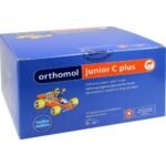 Orthomol junior C plus - это пищевая добавка для детей с сахаром и подсластителями. С витамином С, витамином D и селеном. Он содержит цинк, который способствует нормальной работе иммунной системы, а также кальций и витамин D, а также йод.