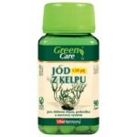 Kelp is a sea line that is a natural source of iodine. For the thyroid gland