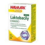Walmark Lactobacilli Complex is a dietary supplement that contains a high-quality balanced combination of lactobacilli and bifidobacteria enriched with fructooligosaccharides. Improved probiotic multi-stem composition - 8 species of bacteria in a very high amount of 15.6 billion in the maximum daily dose. Appropriate care for a balanced intestinal microflora. Made by the holder of the GMP certificate.