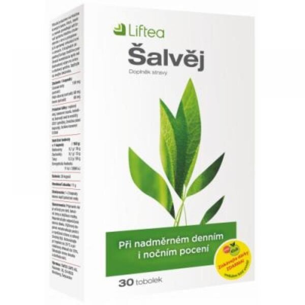 Excessive sweating may not bother you day or night. Natural sage extracts help regulate the activity of sweat glands.