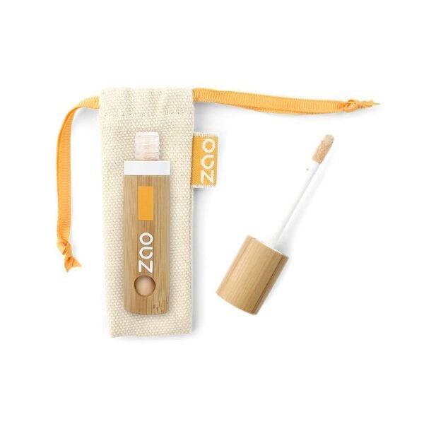 Slightly golden liquid bleach will give your face a fresh look and can visually relieve signs of fatigue