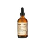 Disinfectant mixture containing vegetable and essential oils with antimicrobial action.