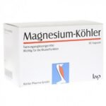 Dietary supplement with magnesium and vitamin B6.