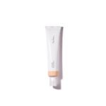 Vegan oat milk cosmetics have a light