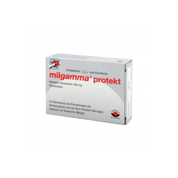 Vitamin preparation for the treatment of neuropathies and cardiovascular disorders caused by vitamin B1 deficiency.