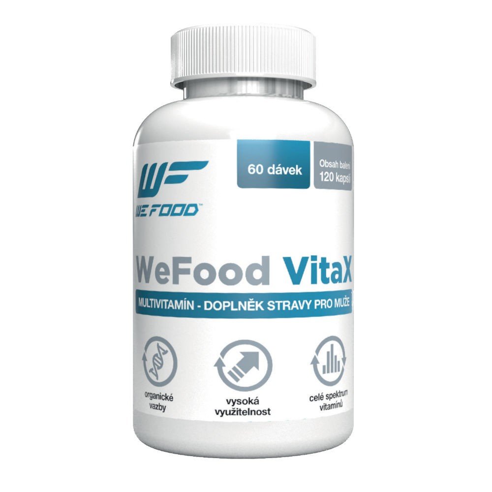 multivitamin vitax v2 for men 120 WeFood VitaX for Men contains a full range of vitamins and minerals with antioxidants.