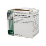 For the treatment of metabolic acidification of the blood.