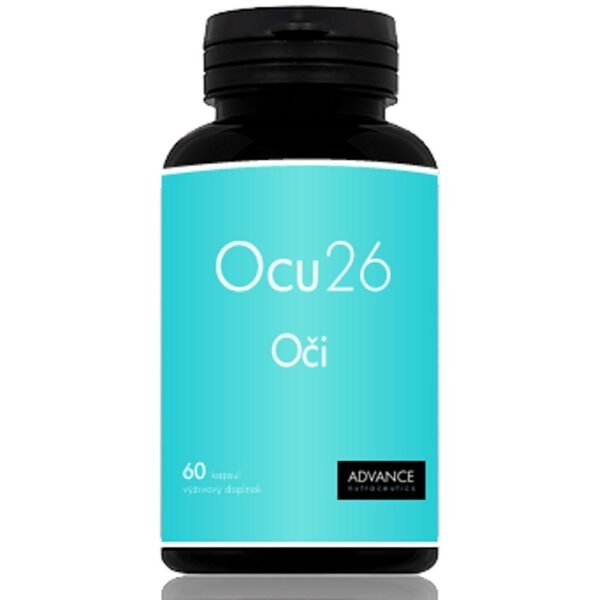 ADVANCE Ocu26 to promote eye health and maintain good eyesight . It contains one of the highest doses of lutein in one capsule on the Czech market.