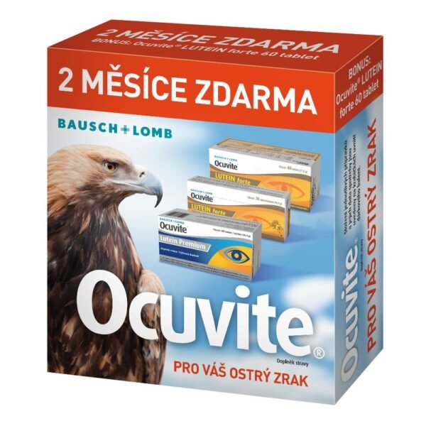 Ocuvite Lutein gift pack contains Ocuvite Lutein Premium 60 tablets