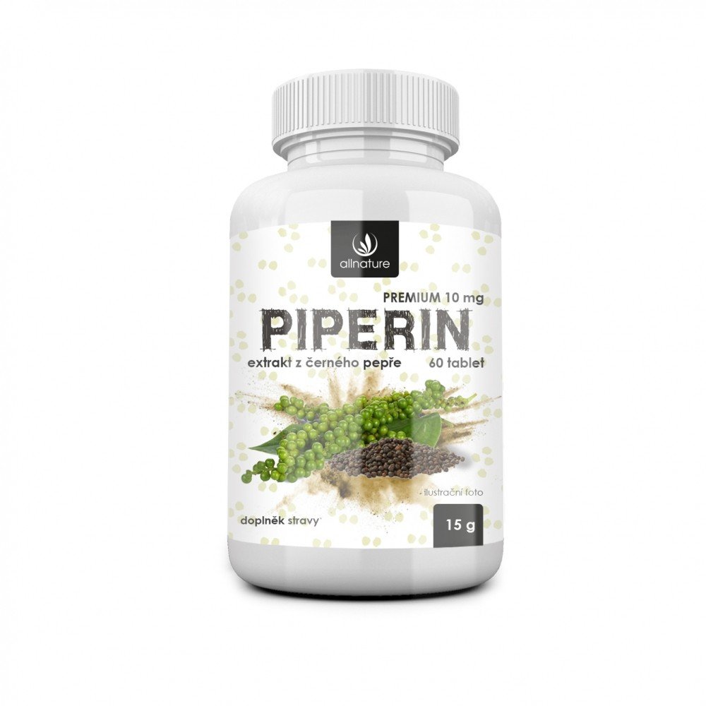 piperine 60 Пиперин способствует стимуляции рецепторов гистамина, присутствующих в желудке, увеличивает выработку желудочного сока и ускоряет метаболизм.