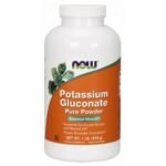 NOW FOODS Potassium Gluconate 454g is a powder product that contains a highly absorbable form of potassium in a high dose. It is one of the minerals that are present in large amounts in the body and necessary for the proper functioning of the body.