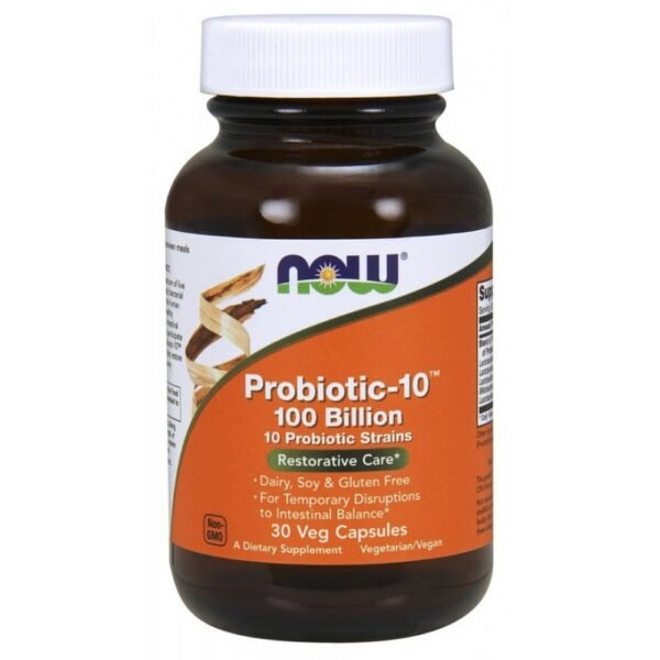 NOW Foods Probiotic-10 100 миллиардов - пробиотическая добавка