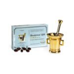 Bioactive Q10 Gold 100 mg is a dietary supplement containing Q10 with vegetable oil, which provides higher bioavailability. Bioactive Q10 is subjected to a special heat treatment, thanks to which the crystal structure of the fabric changes to a shape similar to snowflakes. Bioactive Q10 contains 100% natural coenzyme Q10.