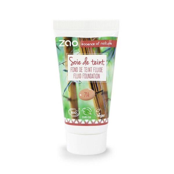 Natural beige liquid makeup is suitable for darker skin with a neutral undertone.