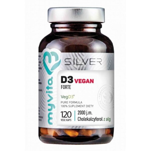 A new 100% vegan supplement option that contains Vitamin D3 sourced from marine algae.