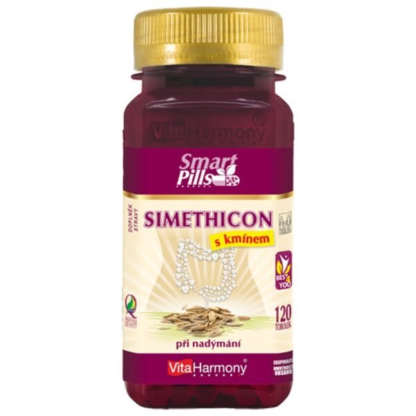 Modern preparation in the form of a two-layer tablet for relief of bloating.