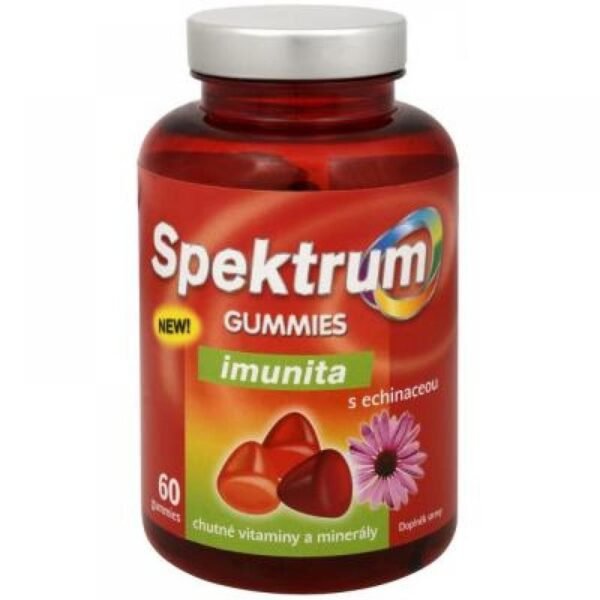 Новый Spectrum Gummies Immunity содержит большее количество витаминов и минералов в сбалансированном соотношении для приятного использования и поддержки иммунитета.