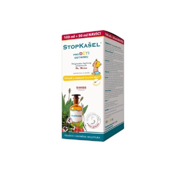 The syrup for children from 1 year contains a unique effective combination of beta-glucans and 5 herbal extracts HERBALICUM .