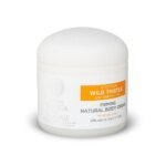 Body cream with extracts of thistle
